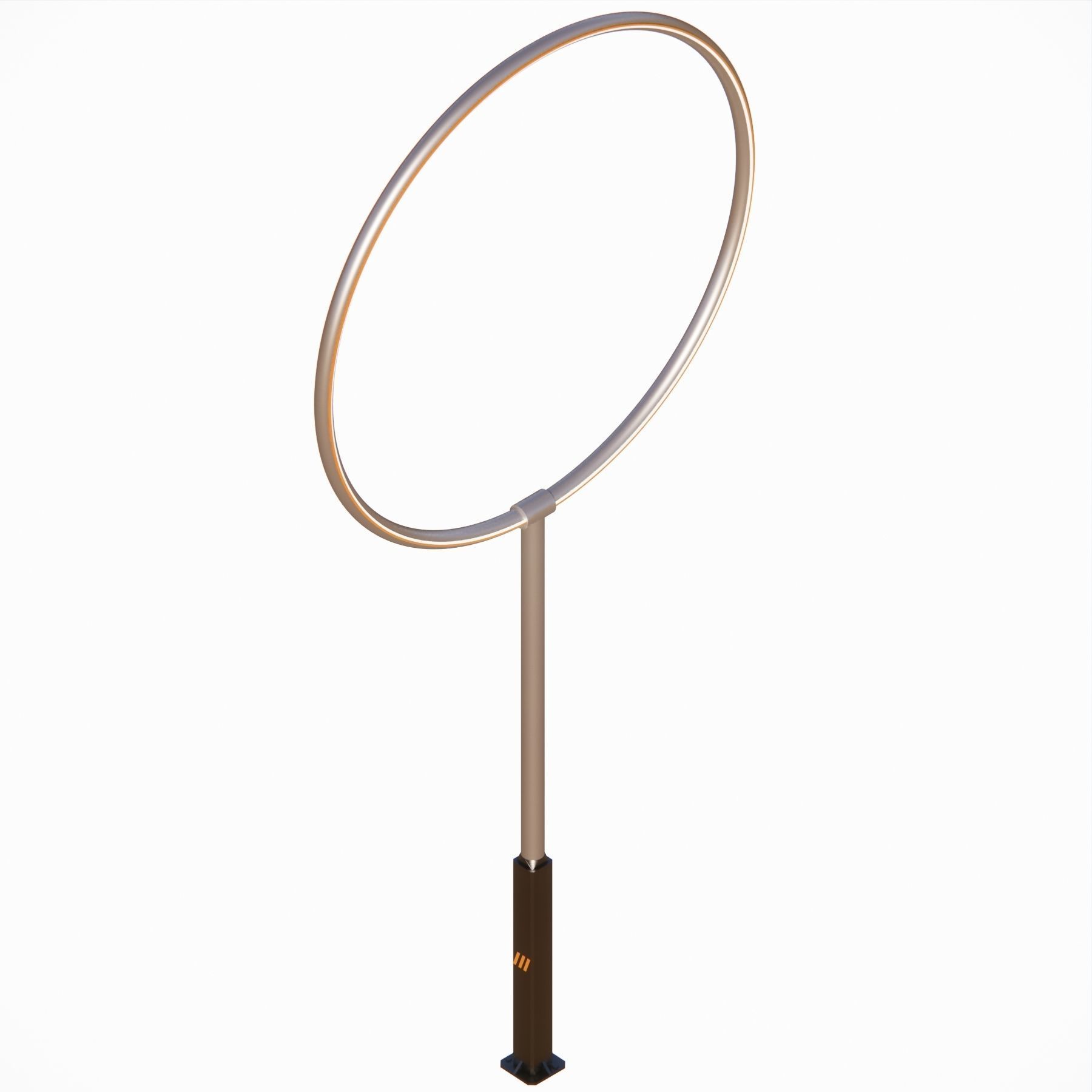 Sci-fi Monorail pole 002 Free 3D model_1