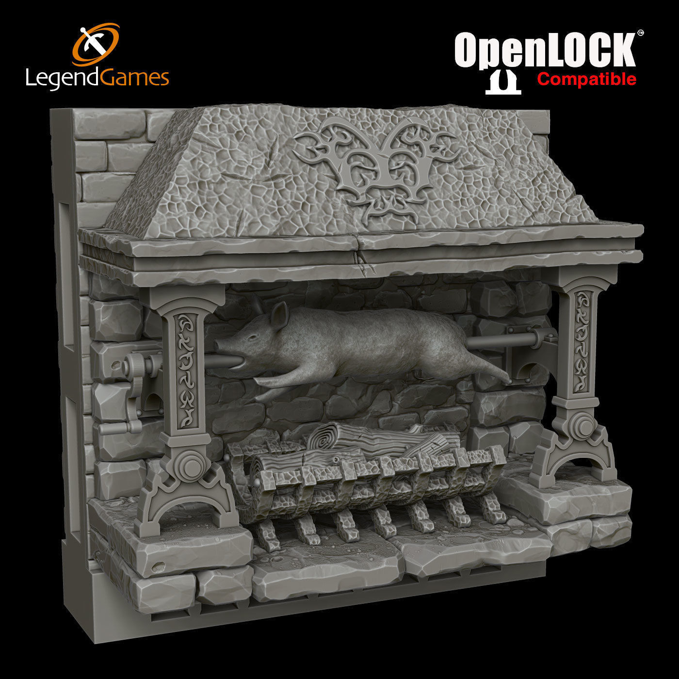 LegendGames OpenLOCK Tavern Set 3D print model_30
