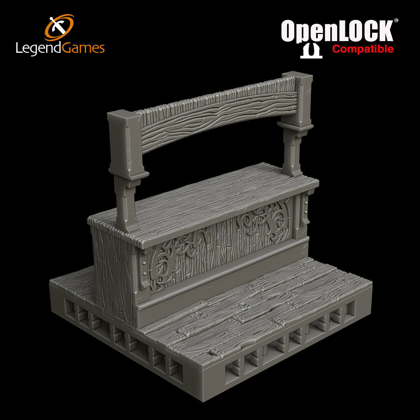 LegendGames OpenLOCK Tavern Set 3D print model_2