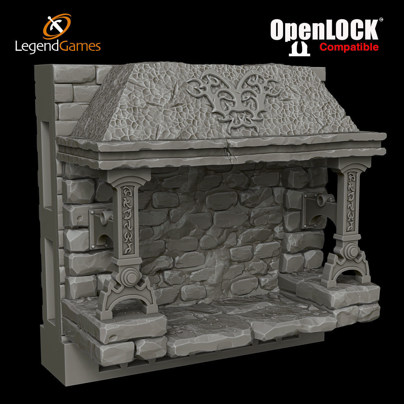 LegendGames OpenLOCK Tavern Set 3D print model_31