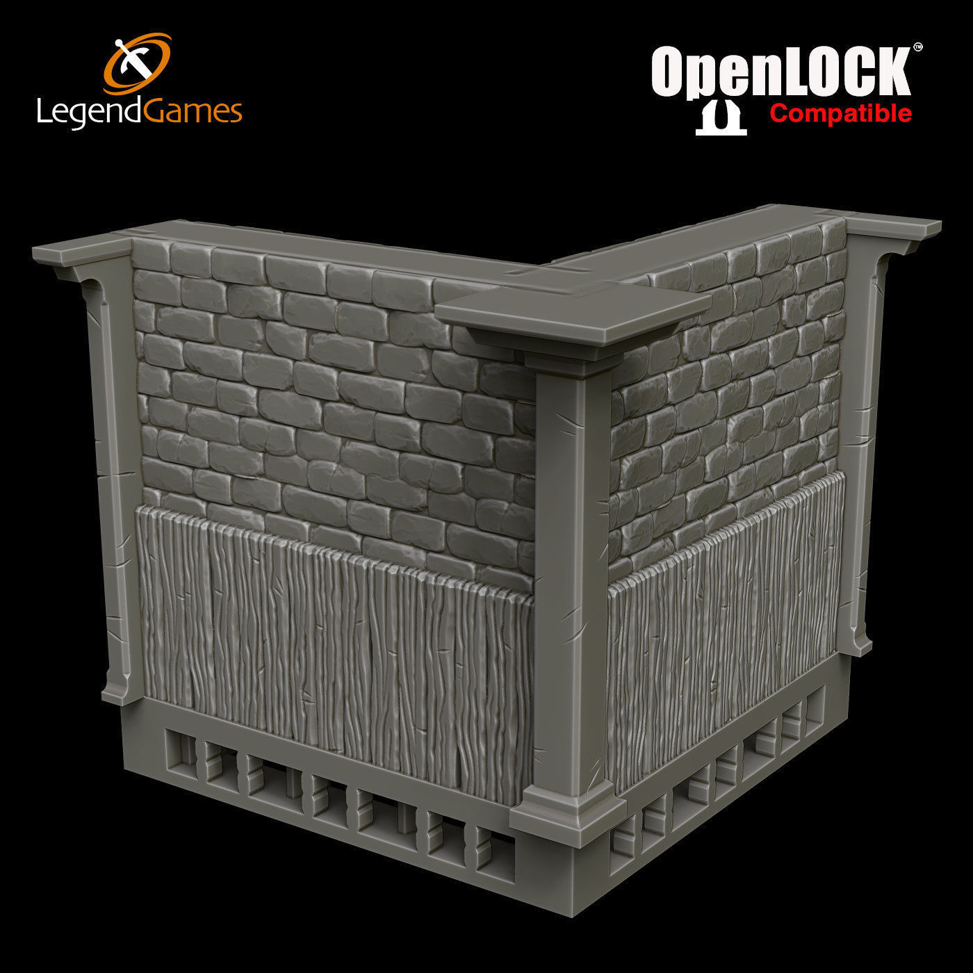 LegendGames OpenLOCK Tavern Set 3D print model_11