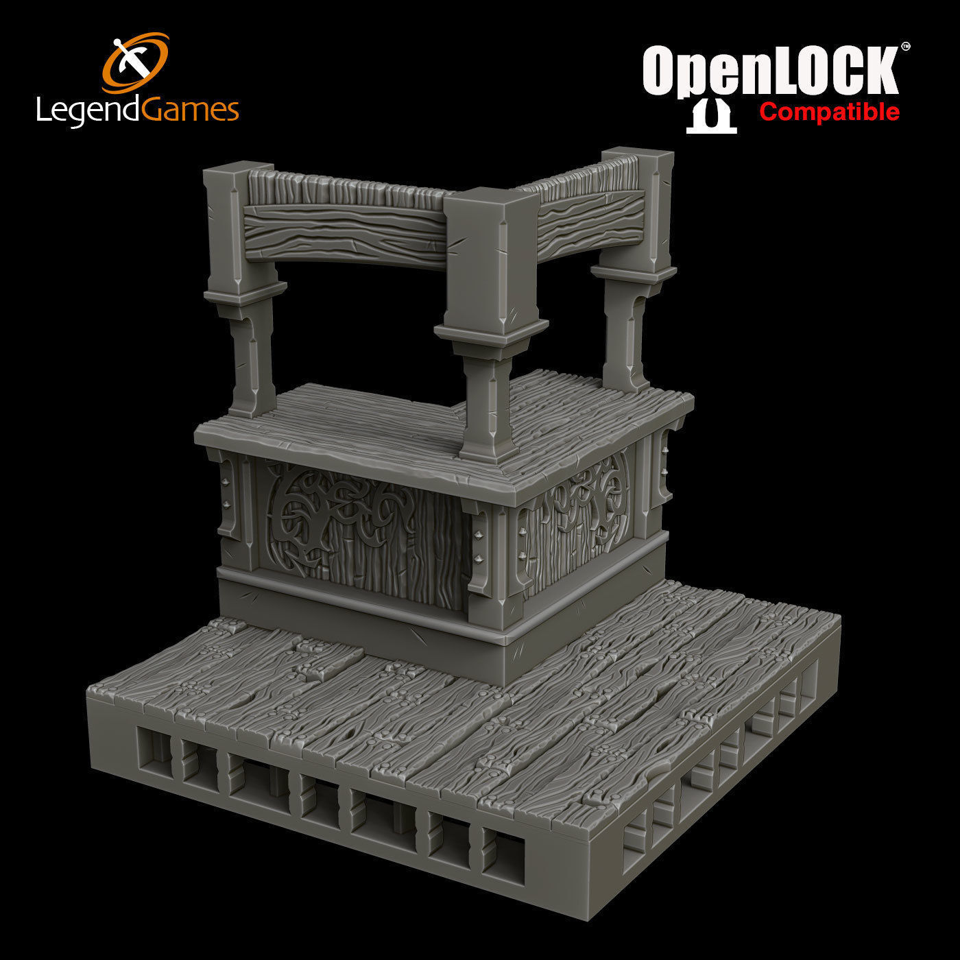 LegendGames OpenLOCK Tavern Set 3D print model_1