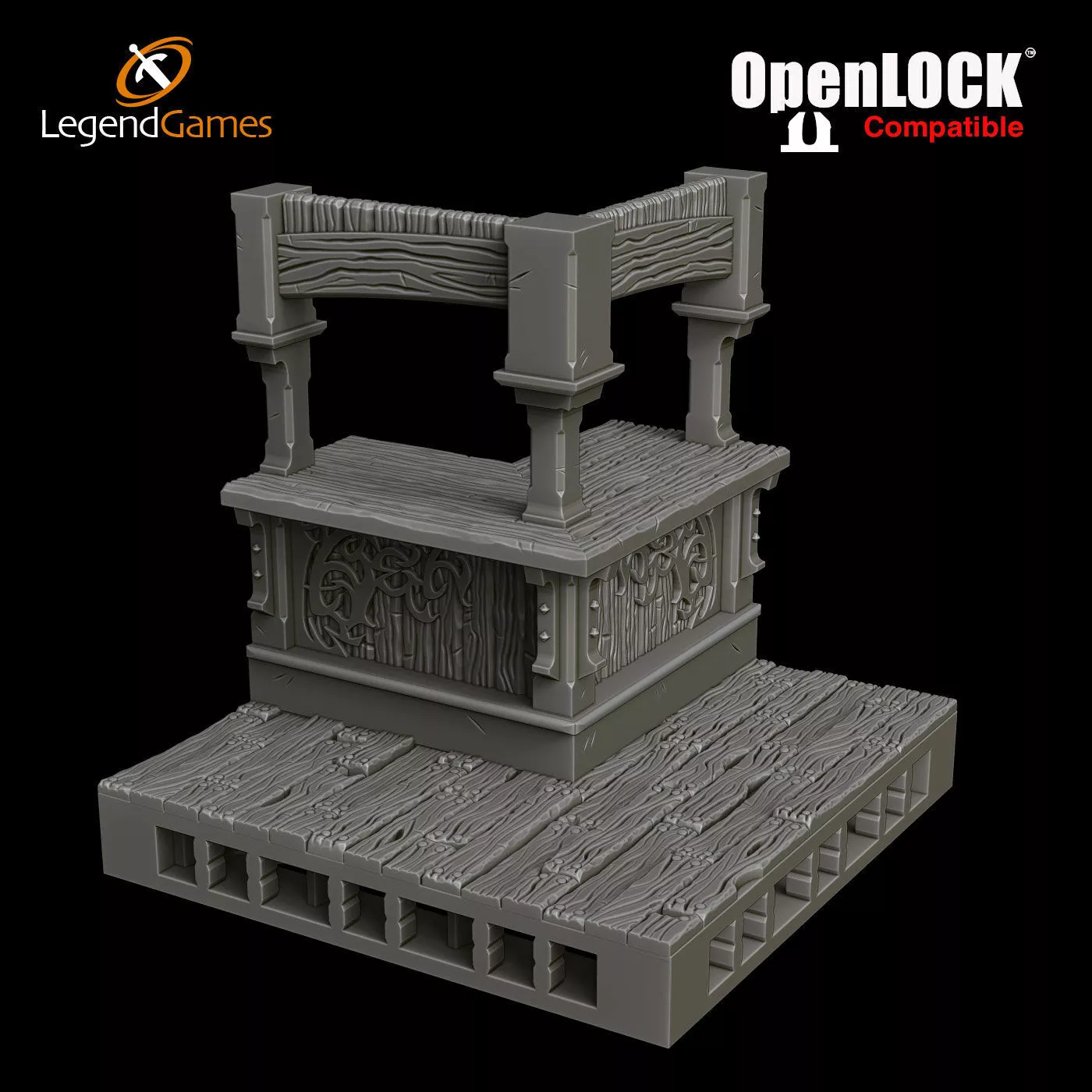 LegendGames OpenLOCK Tavern Set 3D print model