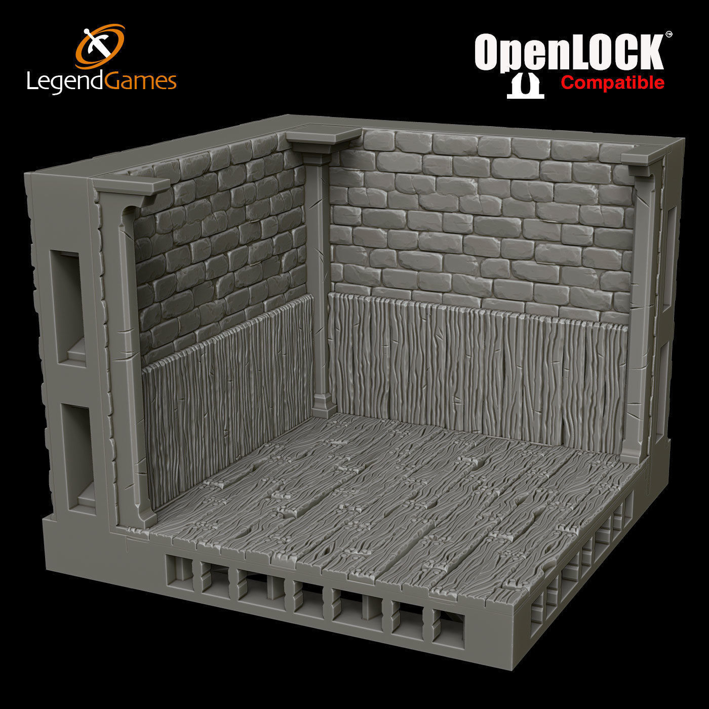 LegendGames OpenLOCK Tavern Set 3D print model_10