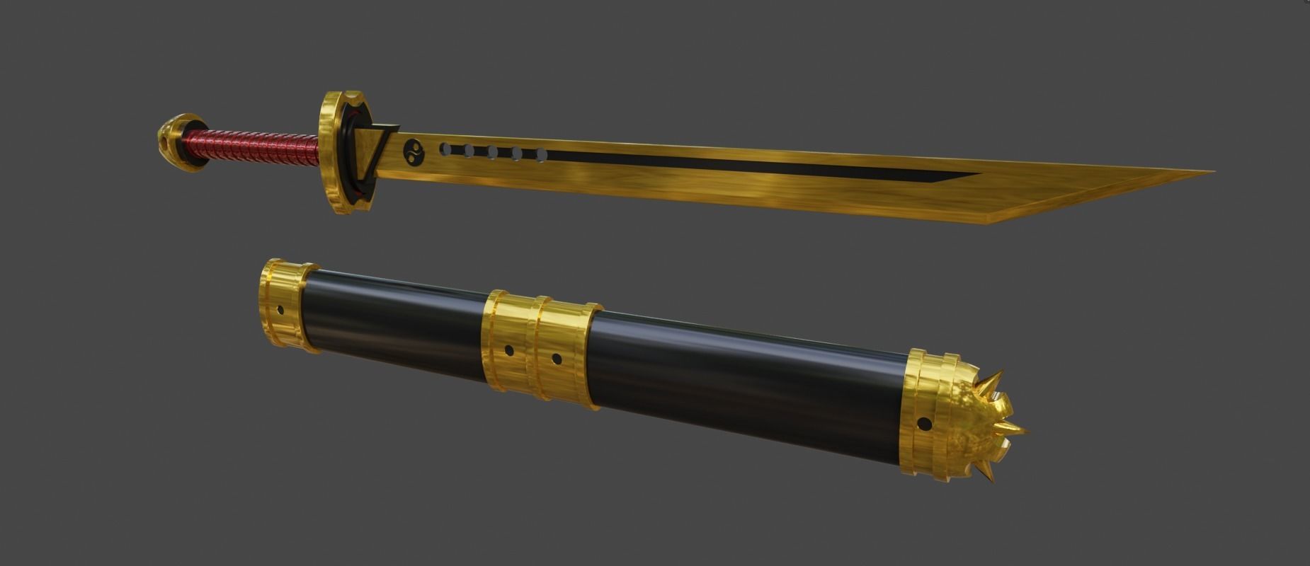 Sword of Balance 3D model_1