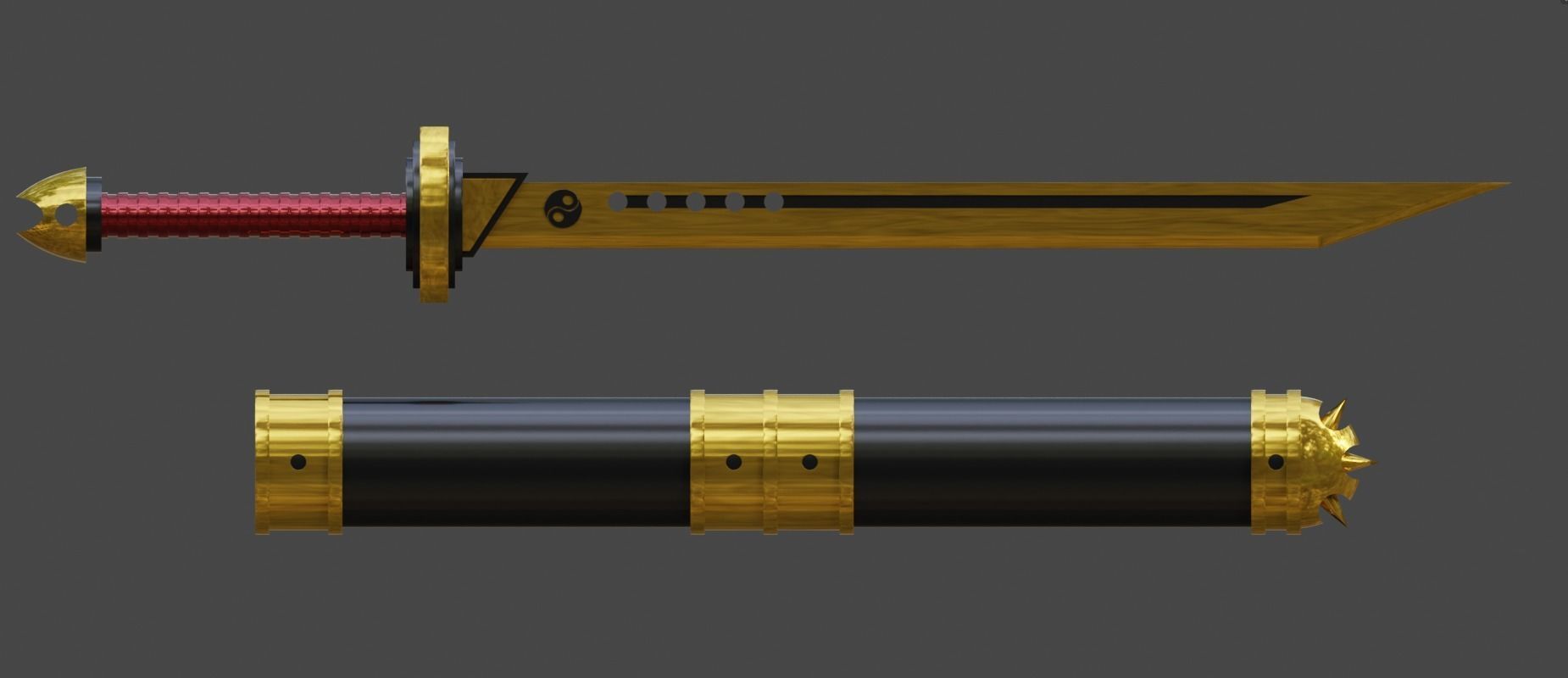 Sword of Balance 3D model_2