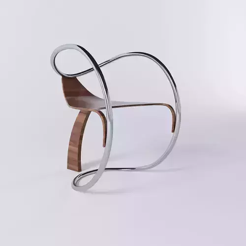 chair modern with metal frame