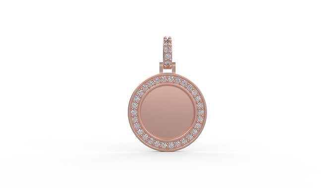 Memory Frame Pendant 09 3D print model