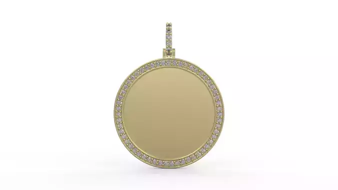 Memory Frame Pendant 12