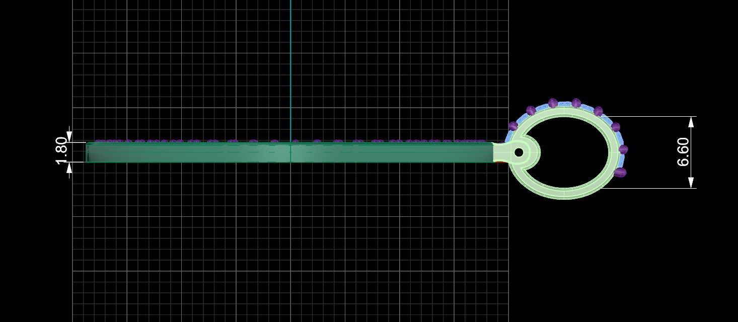 Memory Frame Pendant 12 3D print model_5