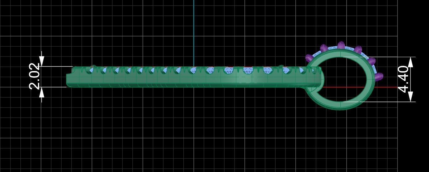 Heart Memory Frame Pendant  3D print model_5