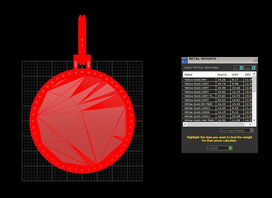 Memory Frame Pendant 17 3D print model_5