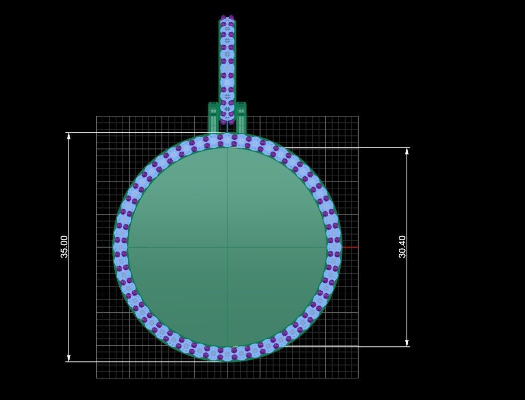 Memory Frame Pendant 17 3D print model_6