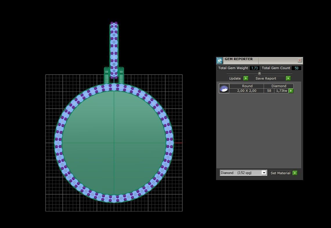 Memory Frame Pendant 17 3D print model_4