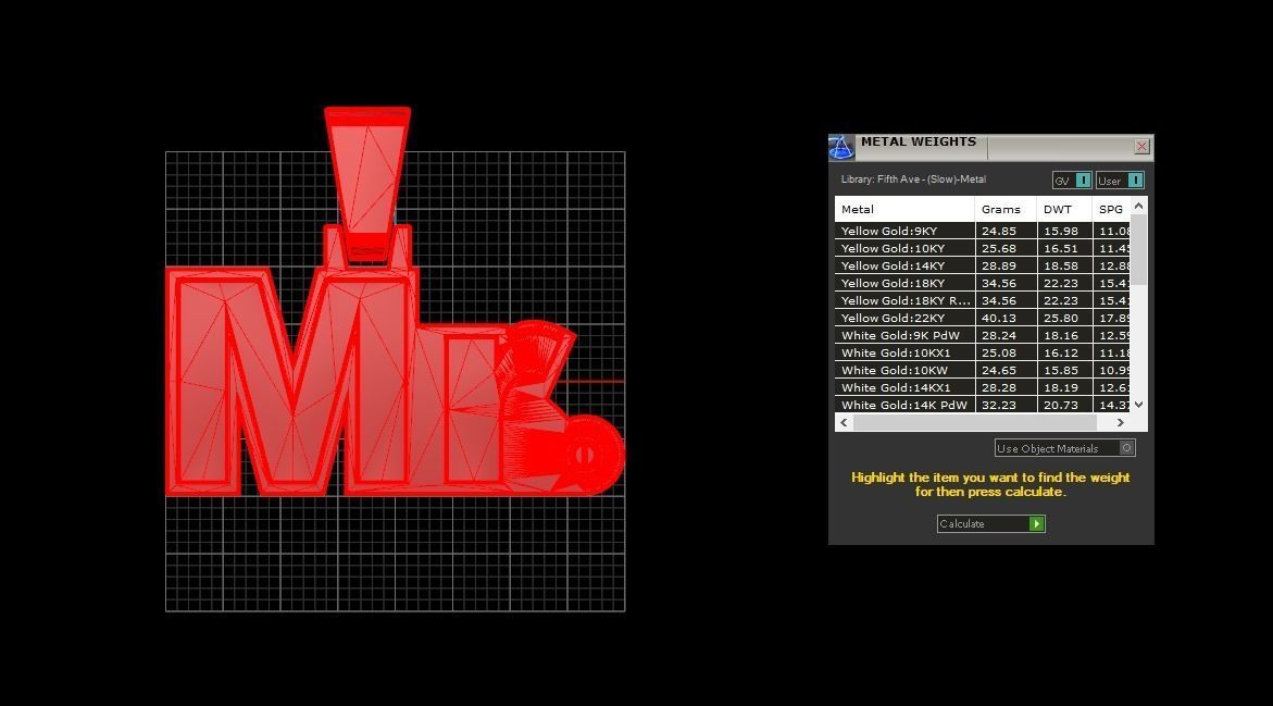 Mr  Pendant 3D print model_5