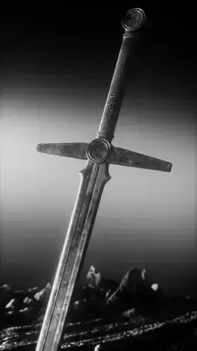 necro sword 3D model