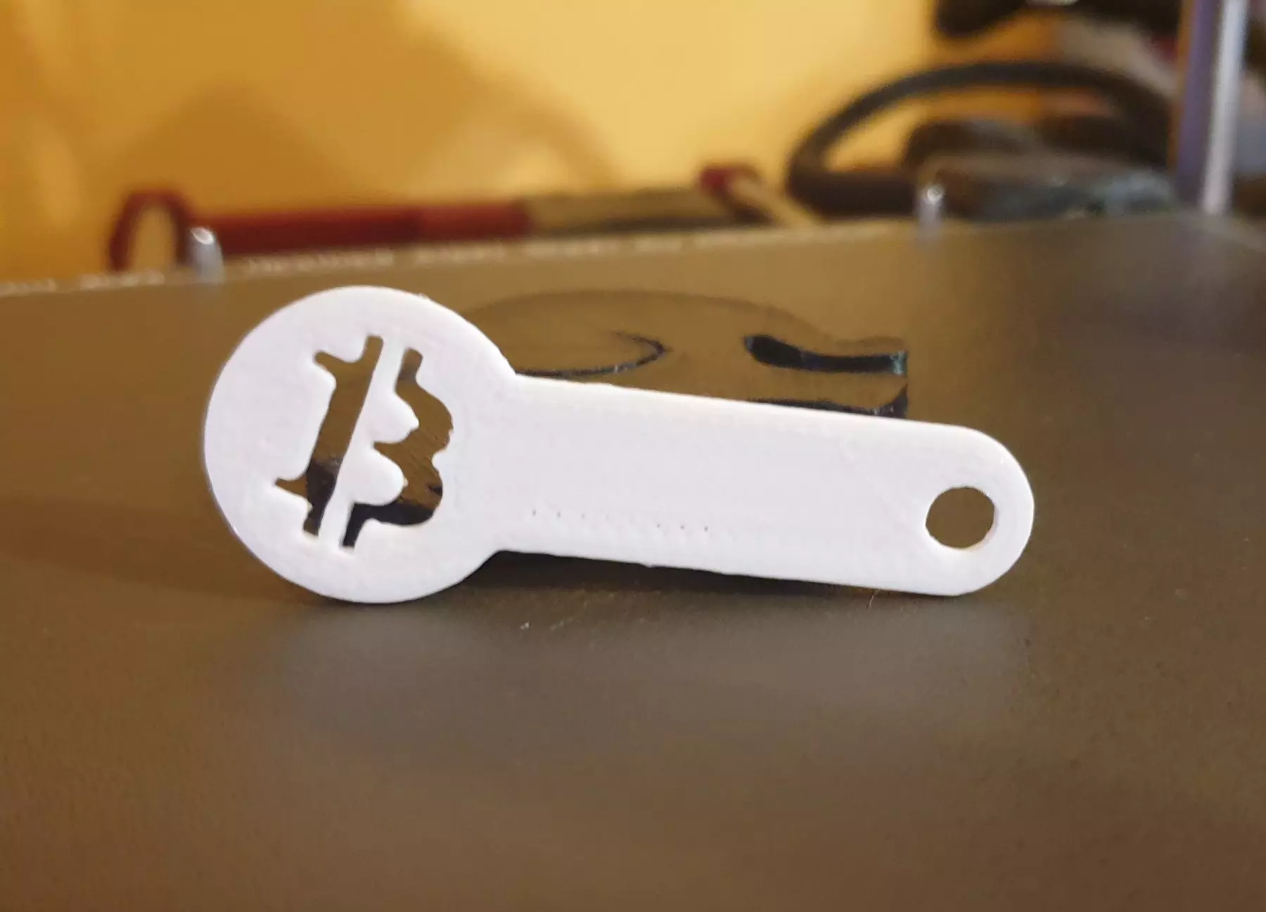 BITCOIN BTC SHOPPING CARD OPENER FOR CRYPTOCURRENCY FANS 3D print model_0