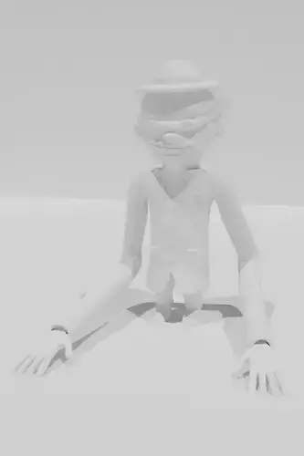 Janitor 3D model for print