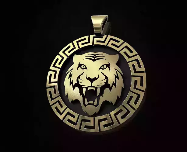 Bengal tiger pendant