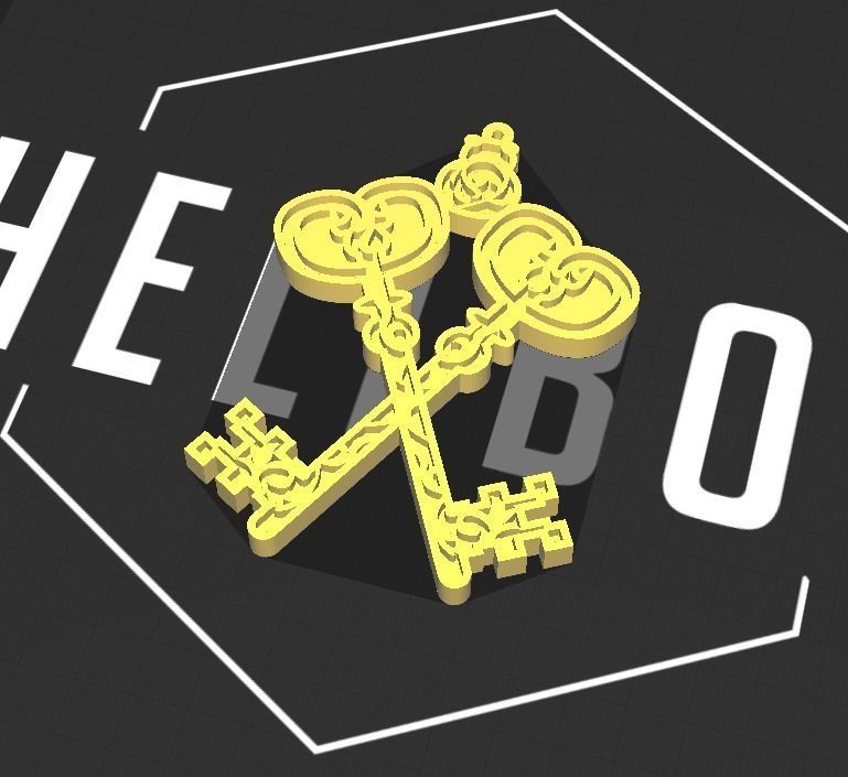 10 Masonic Jewelry Set - set de joyas masonicas 3D model_5