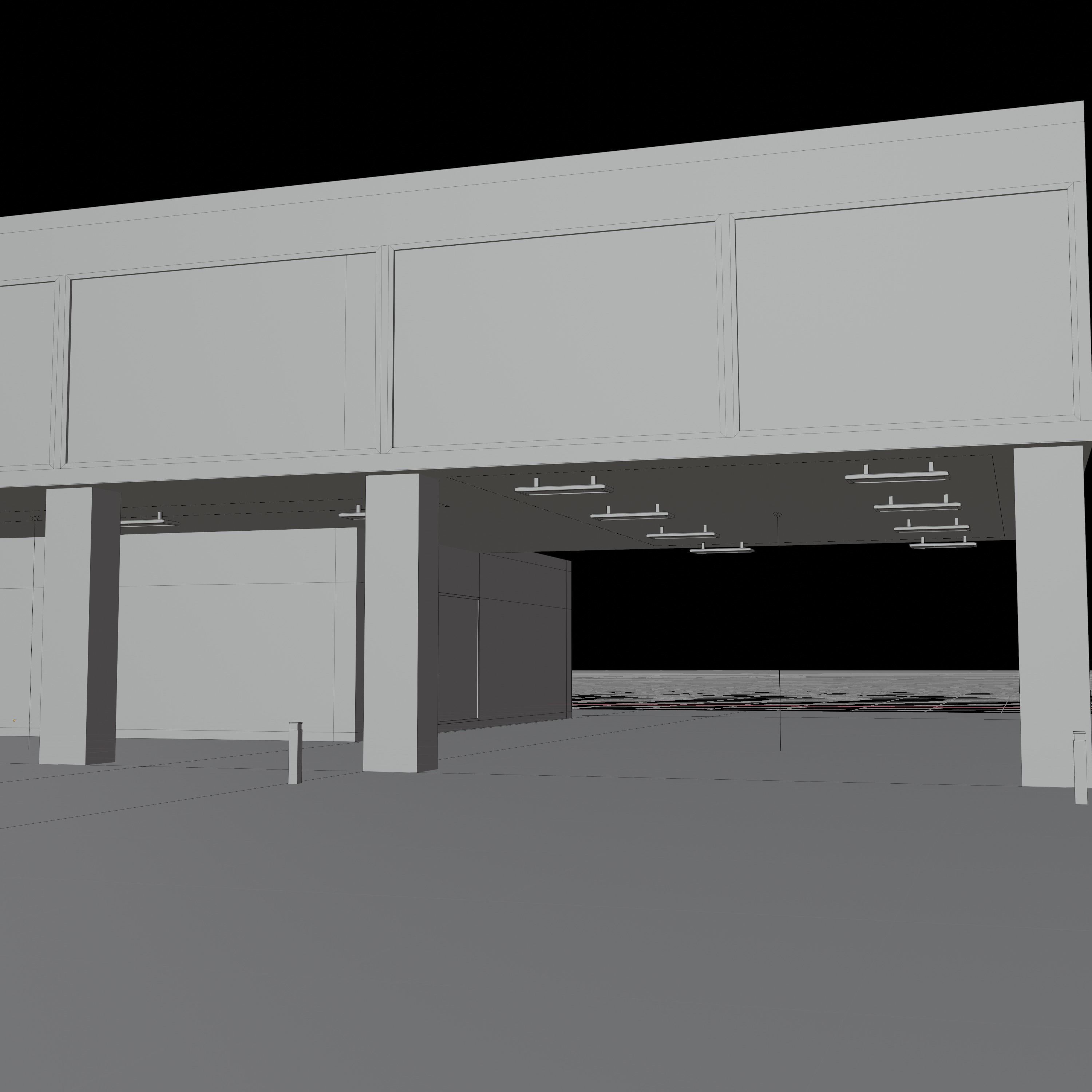 Villa house 3D model_10