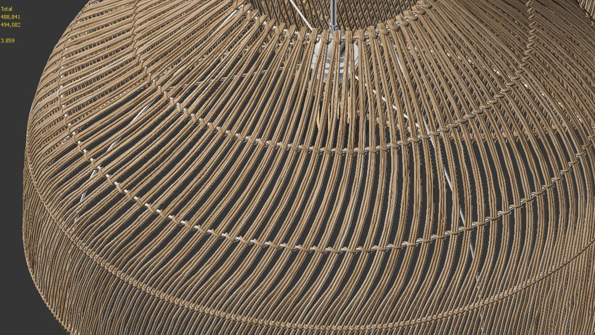 Java Lamp Shade 3D model_8