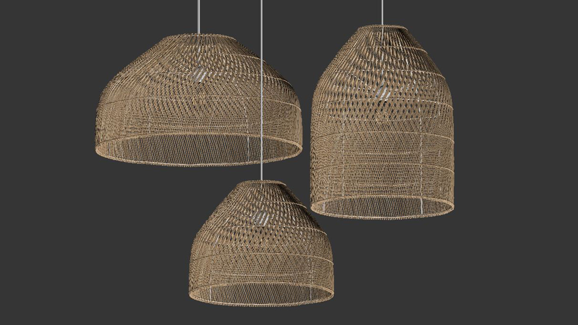 Java Lamp Shade 3D model_4