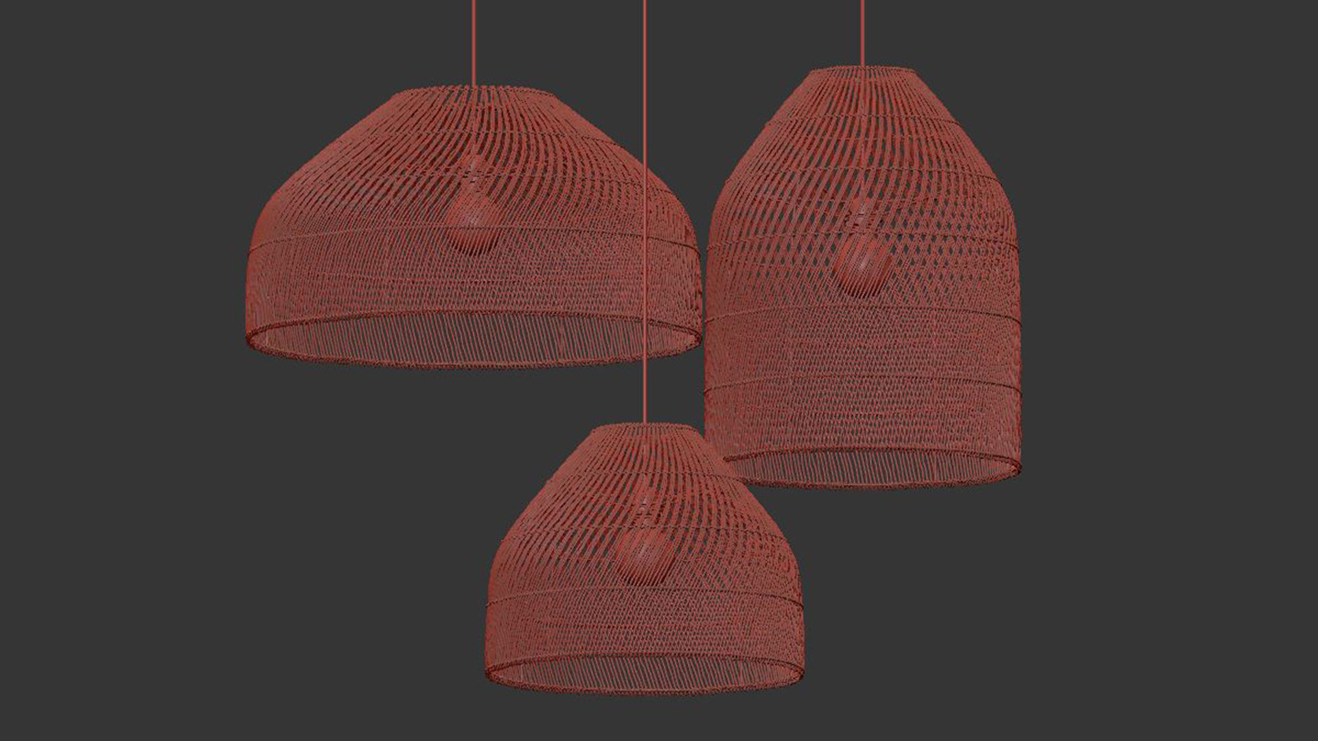 Java Lamp Shade 3D model_9