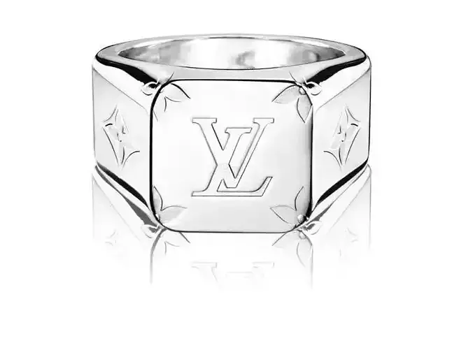 Louis Vuitton rings  3D print model
