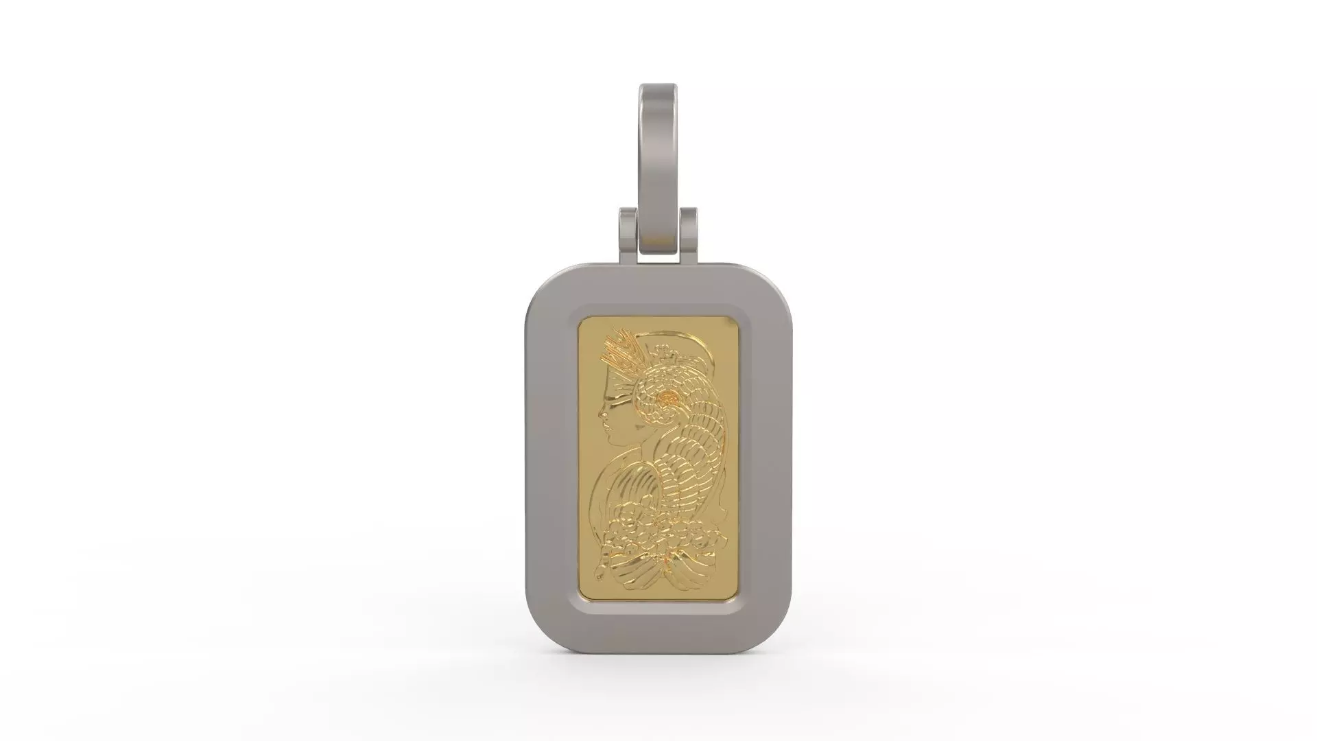 Pamp Frame Pendant 06 3D print model_0