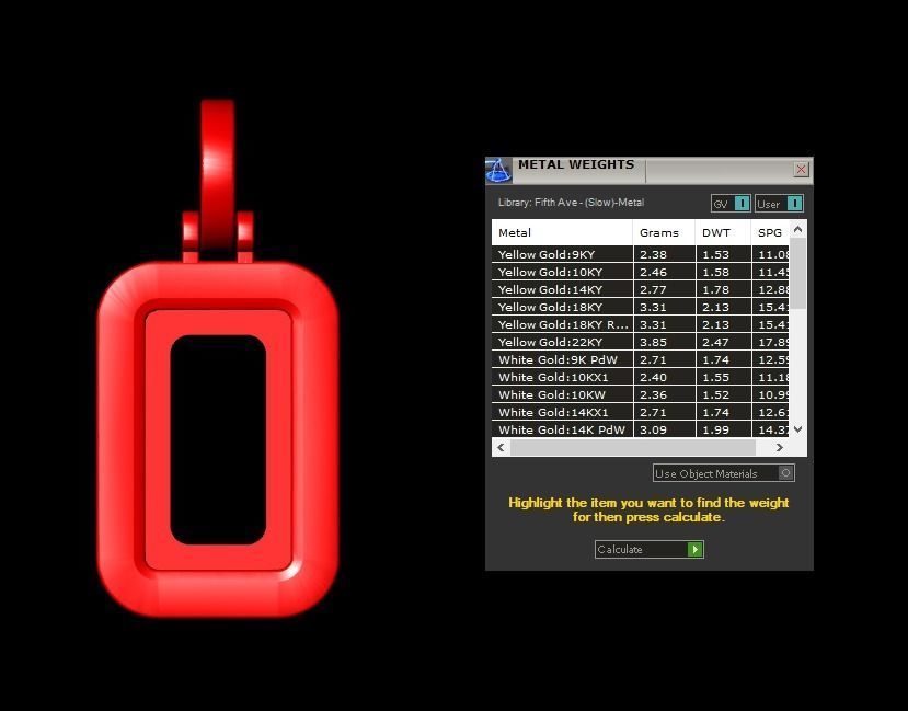 Pamp Frame Pendant 06 3D print model_8