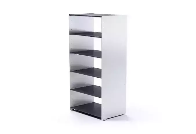 Aandres Black And White Shelf