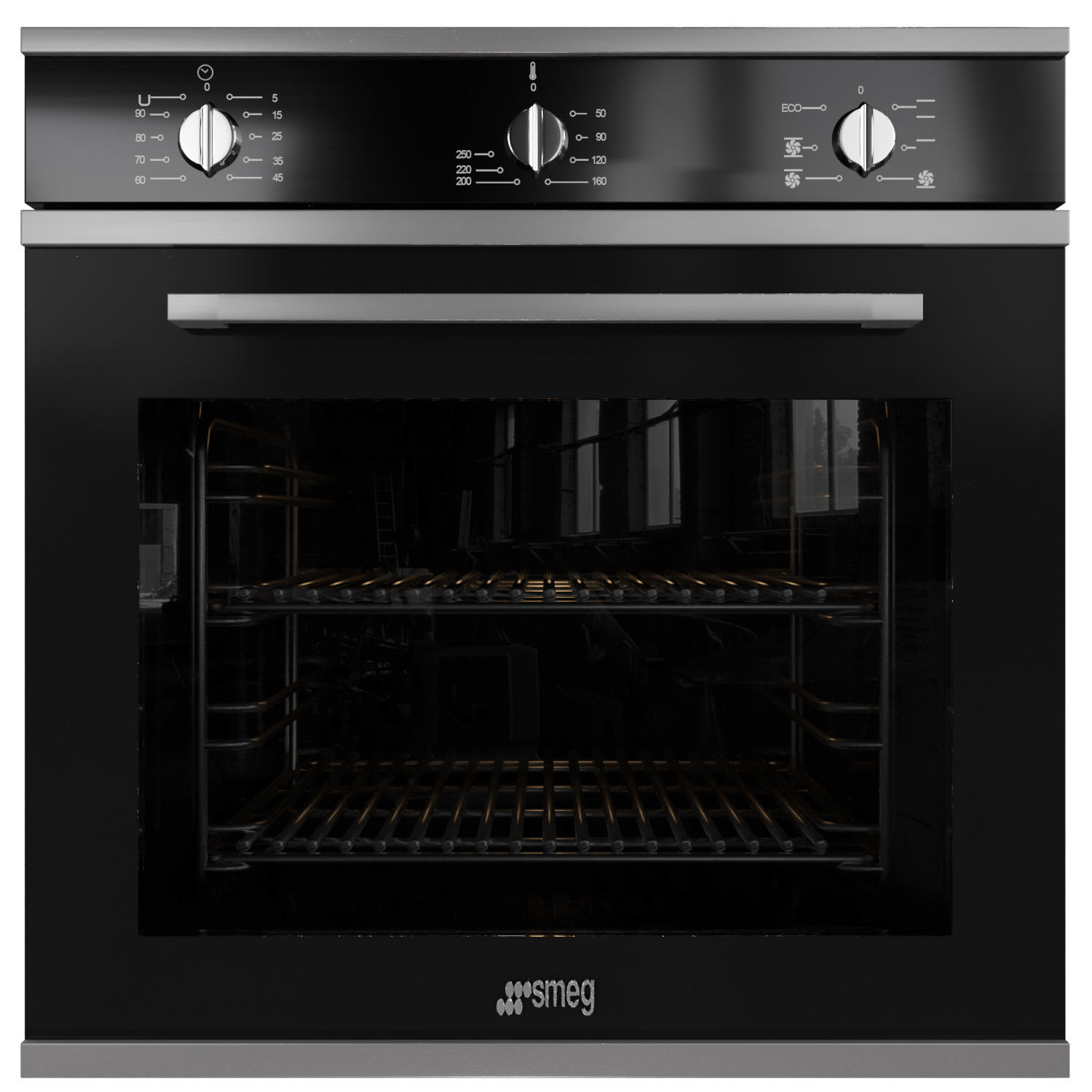 Smeg Ovens 3D model_1