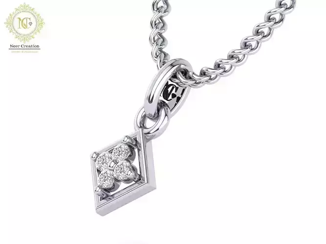 pendent gold pendant with diamonds