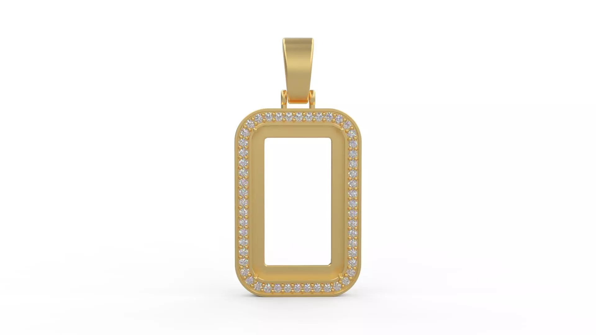 Pamp Frame Pendant 08 3D print model