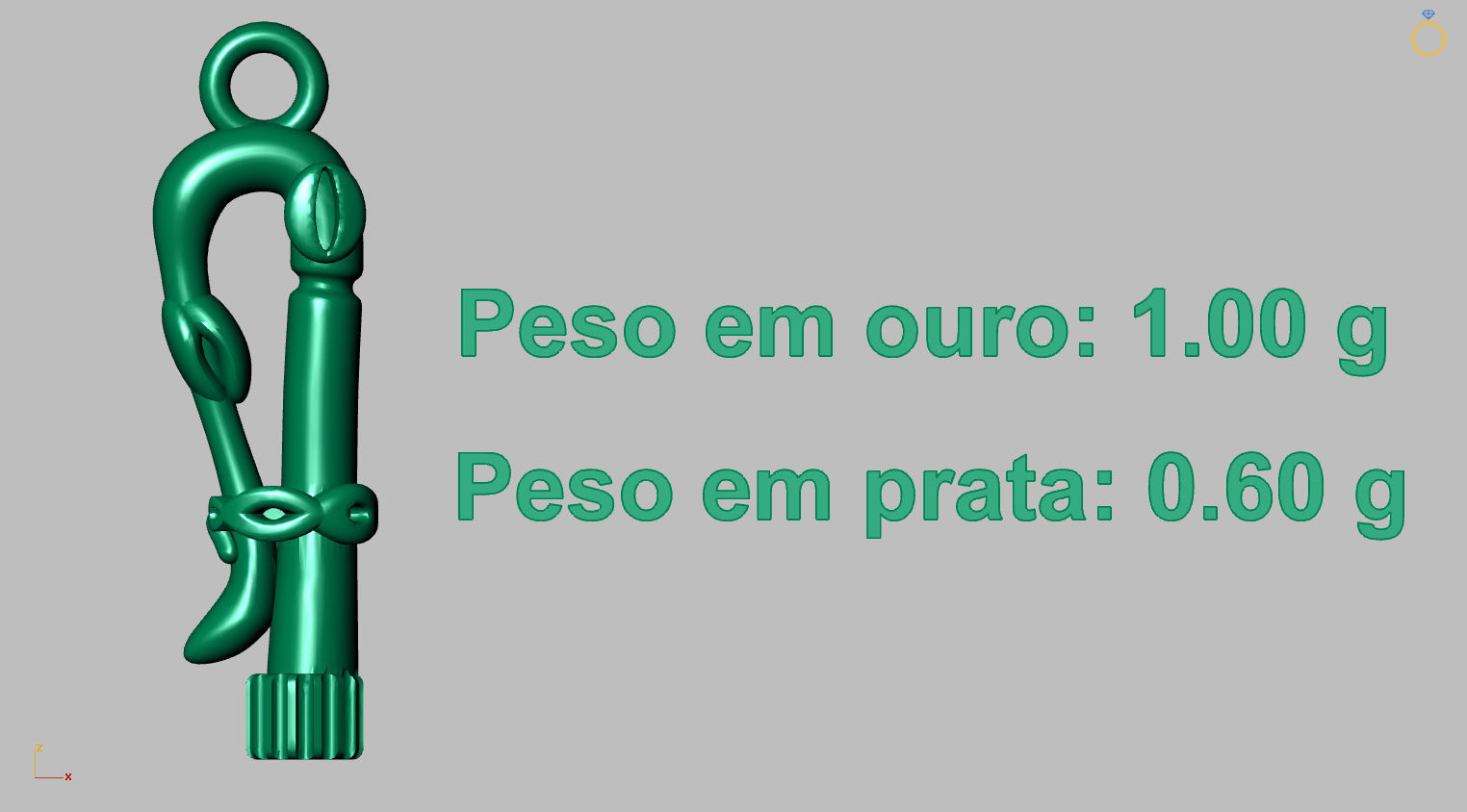 Ibiri de Nana Orixas Tool Collection 3D print model_13