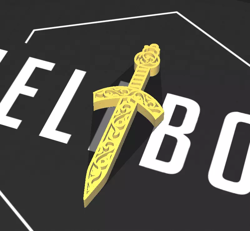 Masonic Expert Jewel - Joya Experto Masoneria 3D model_0