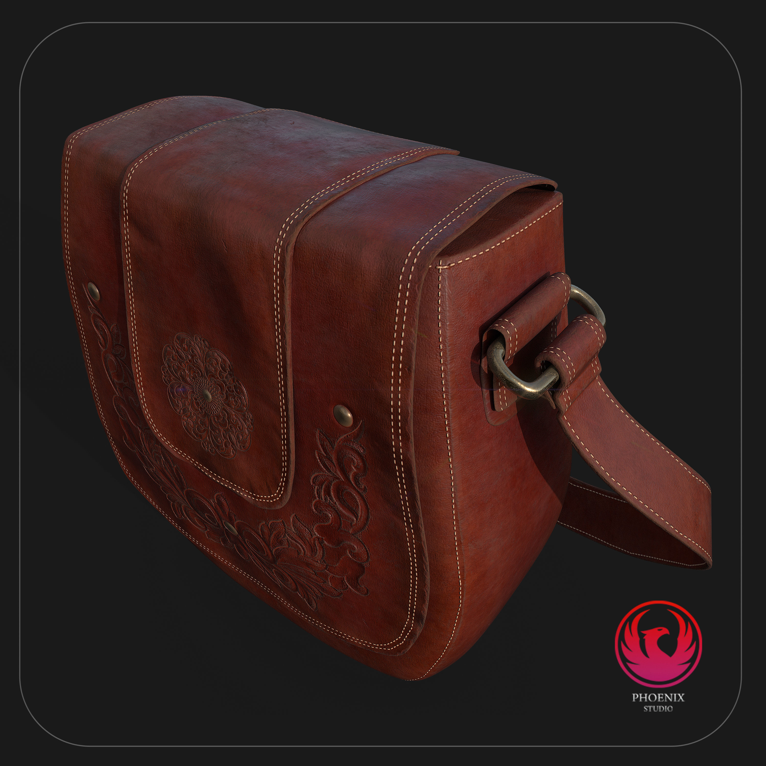 10 Leather Smart Materials- PBR Textures -Vol01 Texture_3