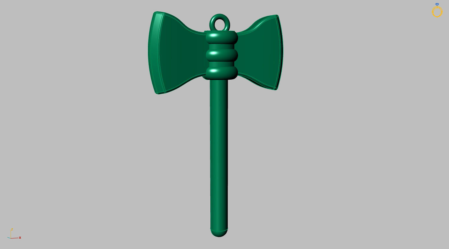 Xango Orixas tools collection Large 3D print model_4