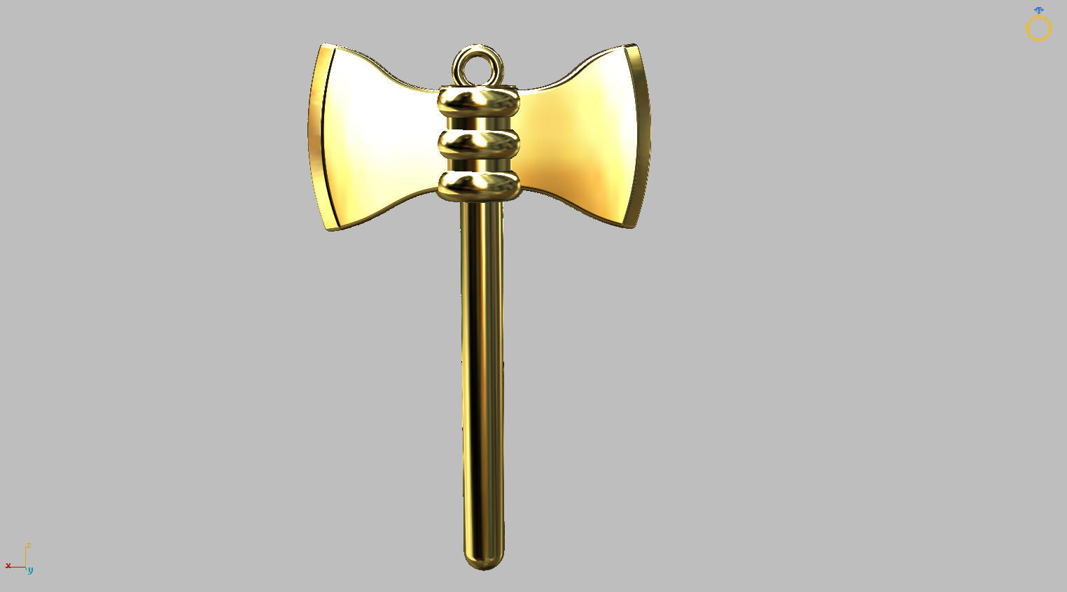 Xango Orixas tools collection Large 3D print model_2