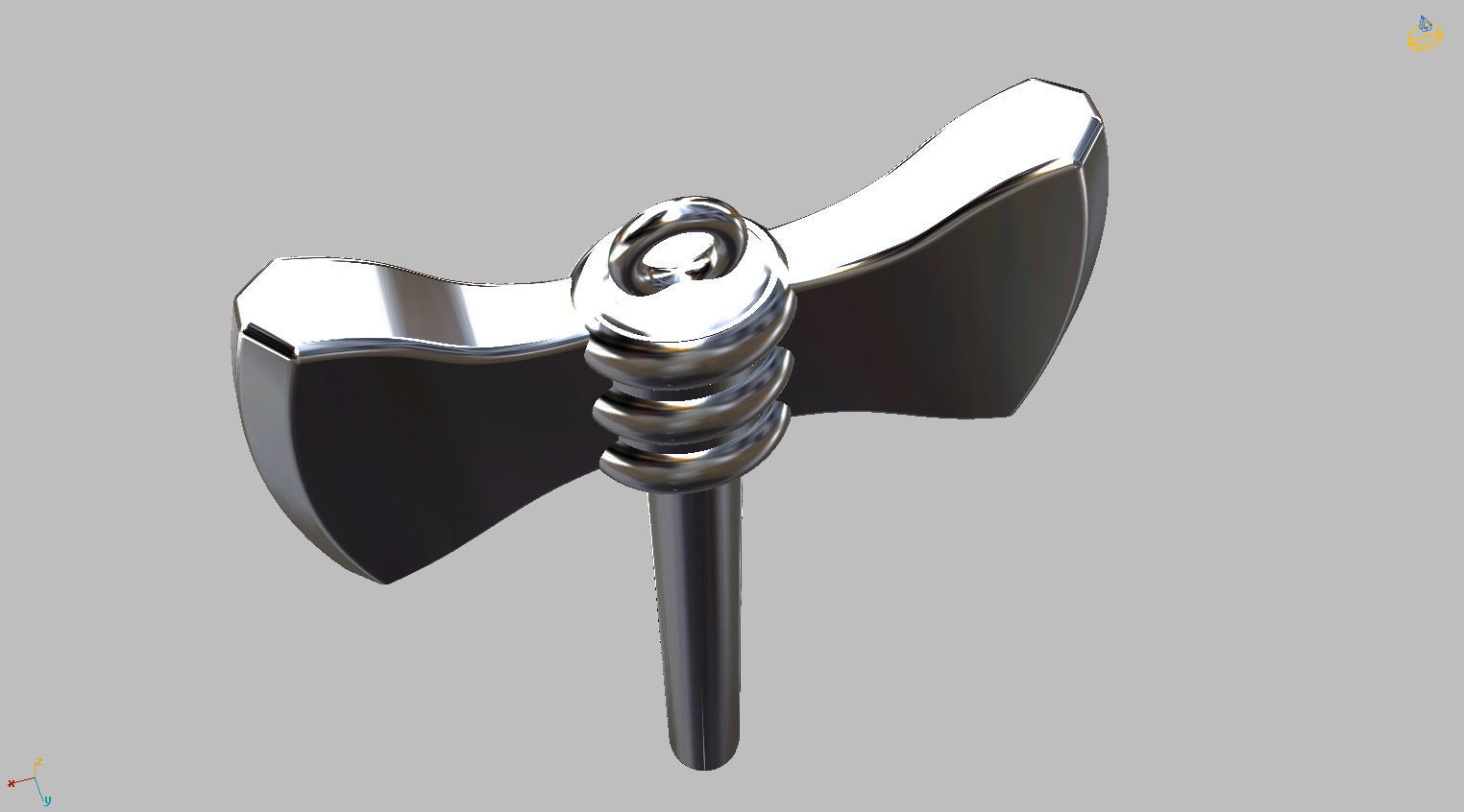 Xango Orixas tools collection Large 3D print model_7