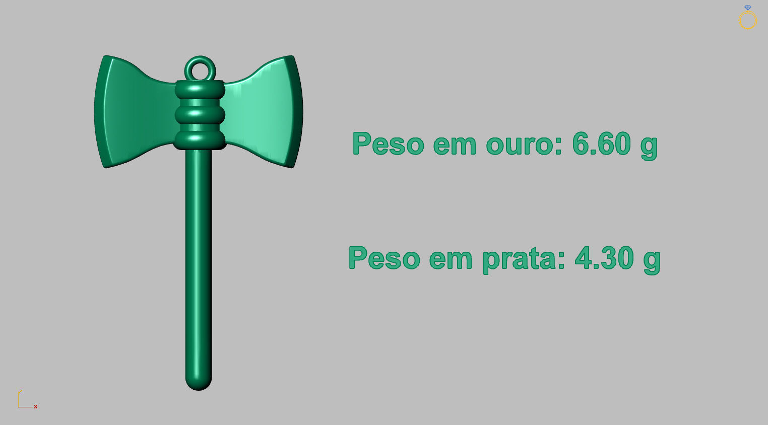 Xango Orixas tools collection Large 3D print model_13