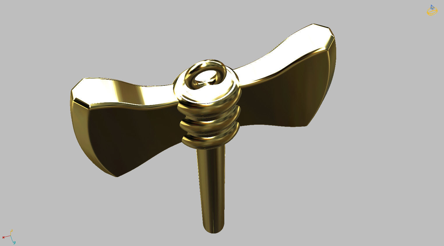 Xango Orixas tools collection Large 3D print model_8