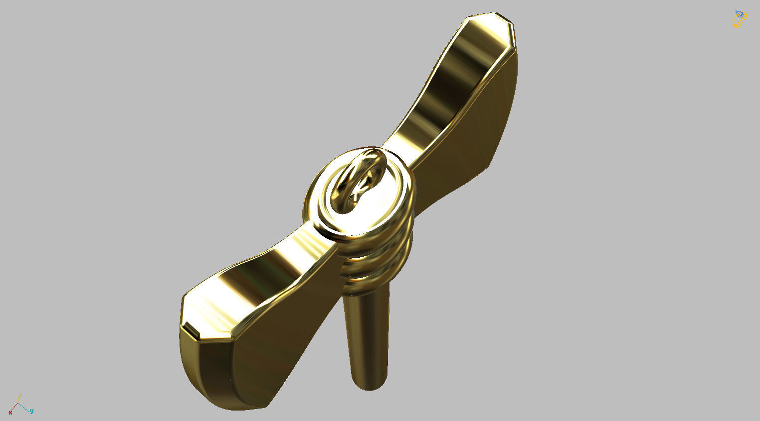 Xango Orixas tools collection Large 3D print model_10