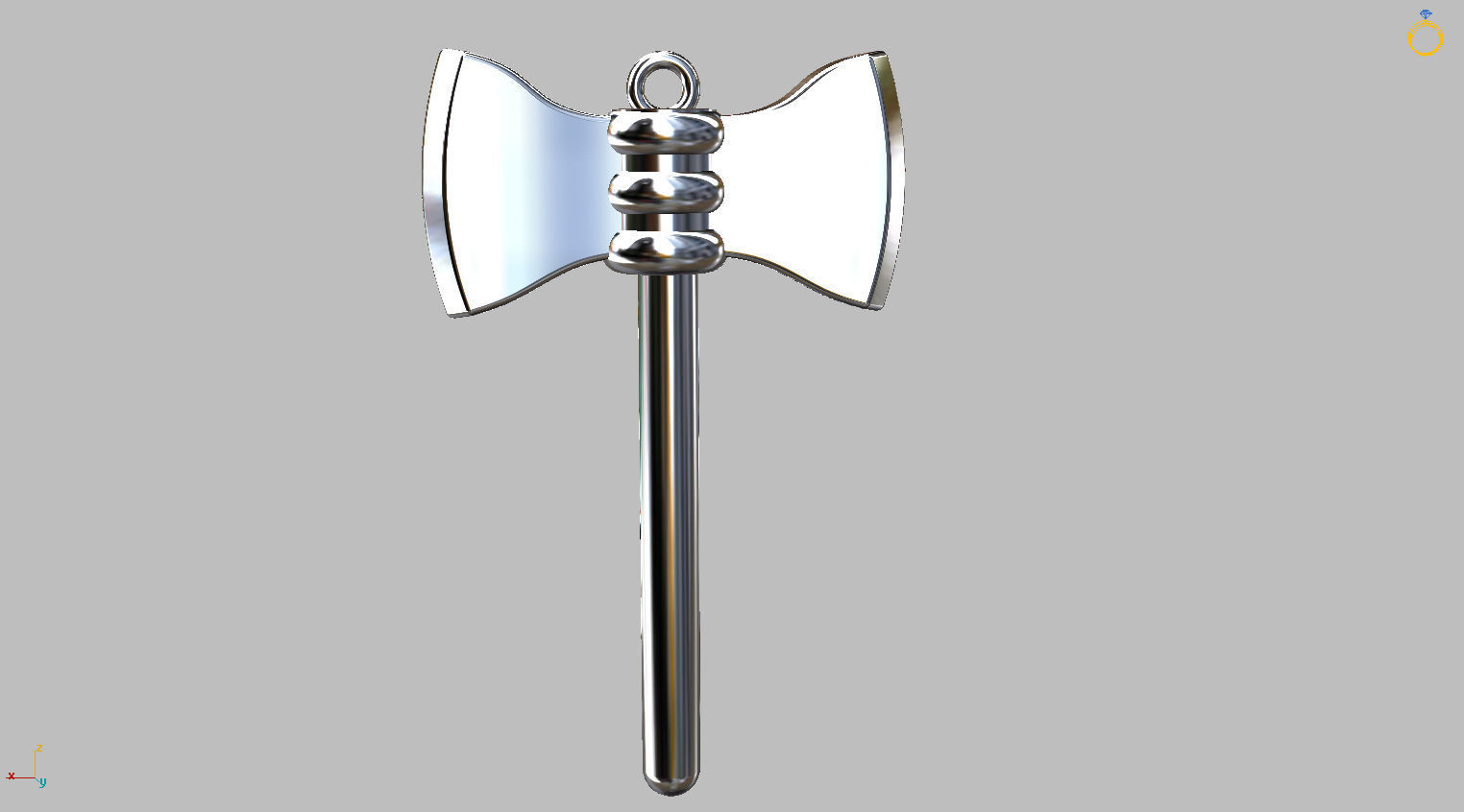 Xango Orixas tools collection Large 3D print model_3