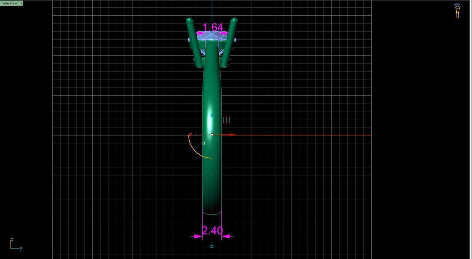 Wedding diamond ring 3D print model_50