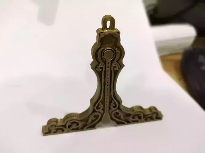First Warden Jewel - Joya primer Vigilante 3D model