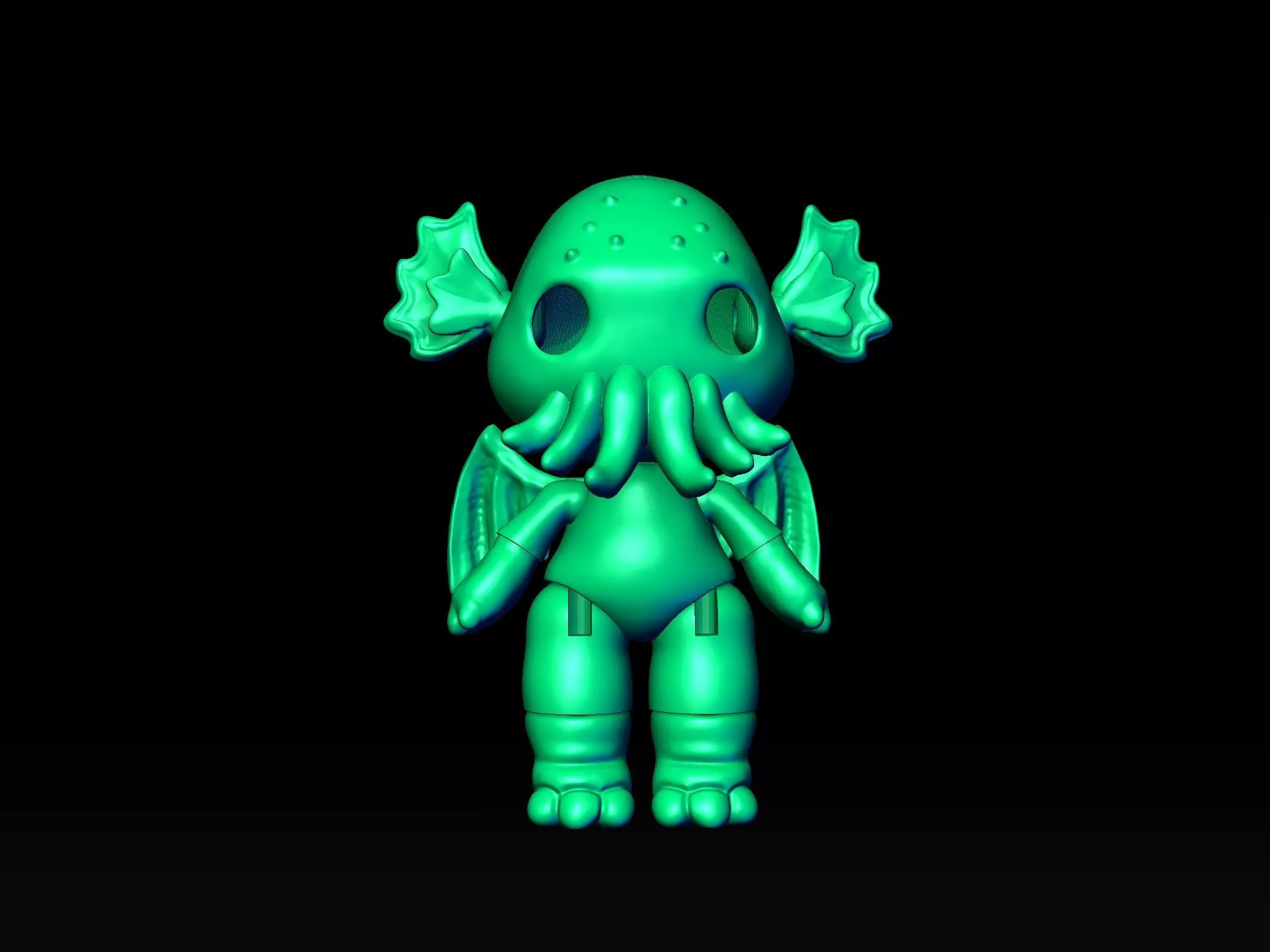 CTHULHU-BJD cthulhu 3D print model