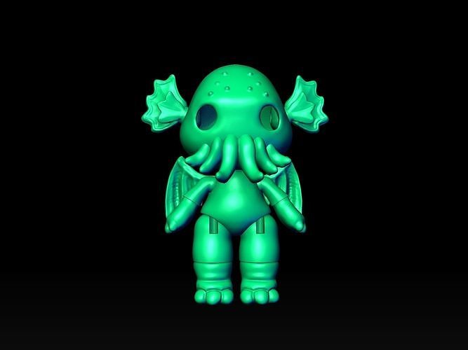 CTHULHU-BJD cthulhu 3D print model