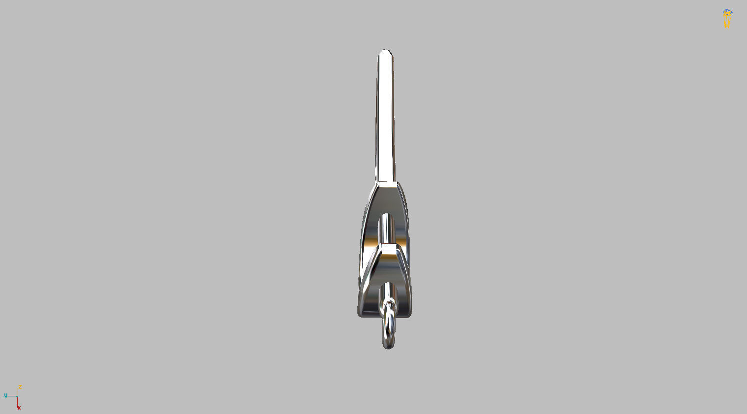 Ogum Orixas tools collection Large 3D print model_5